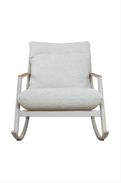 Nirvana Shell Outdoor Rocking Chair