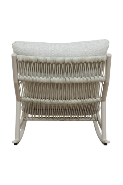 Nirvana Shell Outdoor Rocking Chair