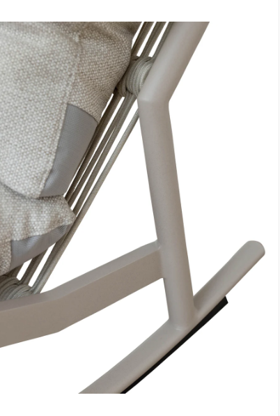 Nirvana Shell Outdoor Rocking Chair