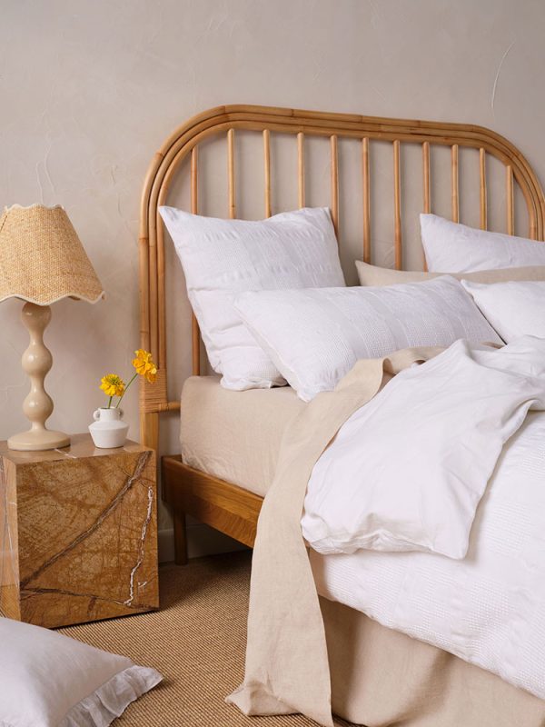 Seren White Duvet Set