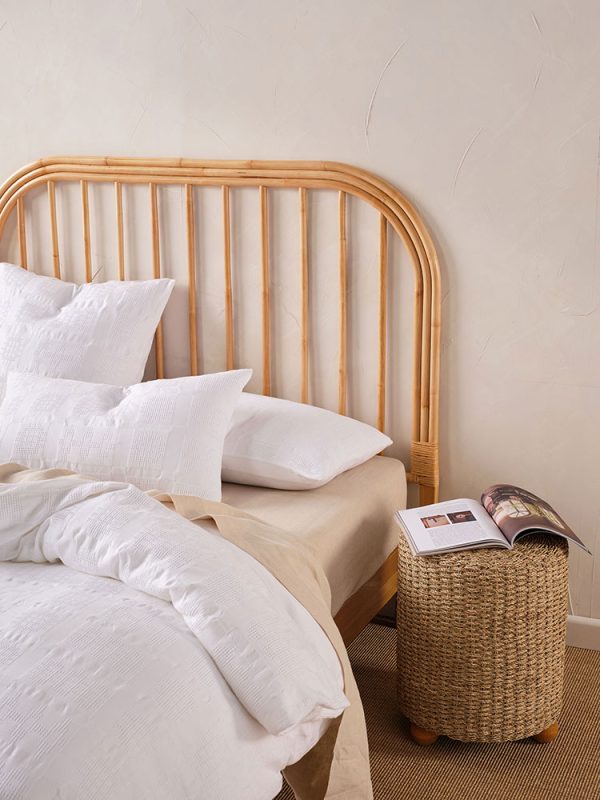 Seren White Duvet Set