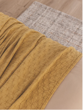 Sylvie Honey Glaze Throw