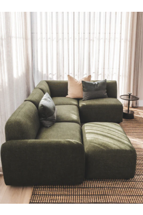 Amadi Essence Moss Corner Lounge Suite