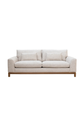 Caroline Cosmopolitan Sleeper Almond Sofa