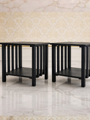 Emily Black Pedestal