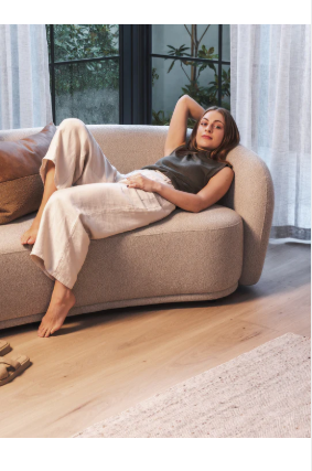 Prague Comet Oats Sofa 3 Seater