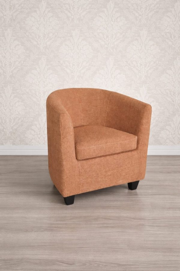 Hoxton Cognac Occasional Tub Chair