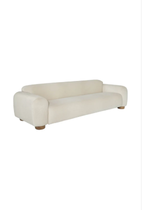 Alana Sandstone Sofa 3 Seater