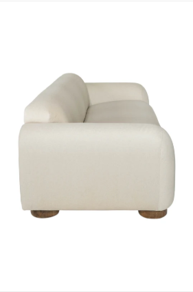 Alana Sandstone Sofa 3 Seater