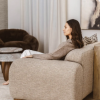 Alana Sandstone Sofa 3 Seater
