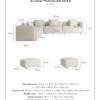 Aluna Cloud Outdoor Sofa Set
