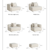 Aluna Cloud Outdoor Sofa Set