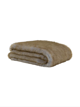 Caracul Savanna Fur Throw
