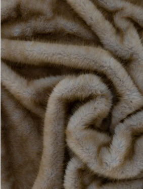Caracul Savanna Fur Throw