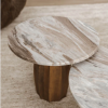 Cocomo Sunkissed Marble Coffee Table Set