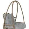 Curucao Creamed Honey Outdoor Swing Chair