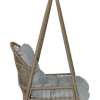 Curucao Creamed Honey Outdoor Swing Chair