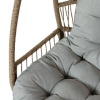 Curucao Creamed Honey Outdoor Swing Chair