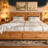 Oak Natural Bed