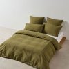 Jerome Olive Duvet Set