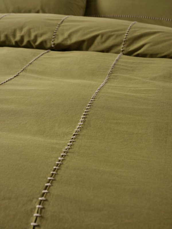 Jerome Olive Duvet Set