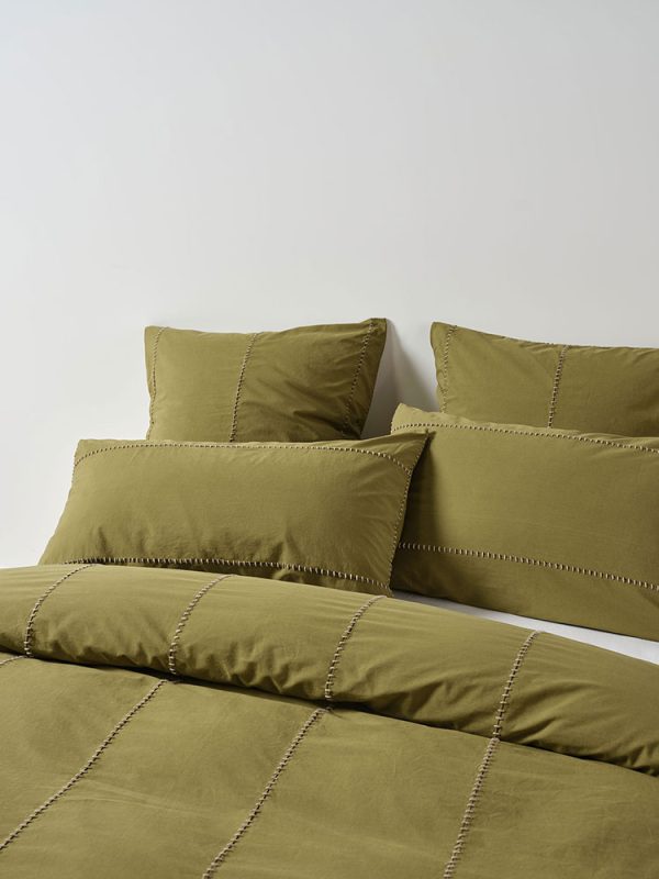 Jerome Olive Duvet Set