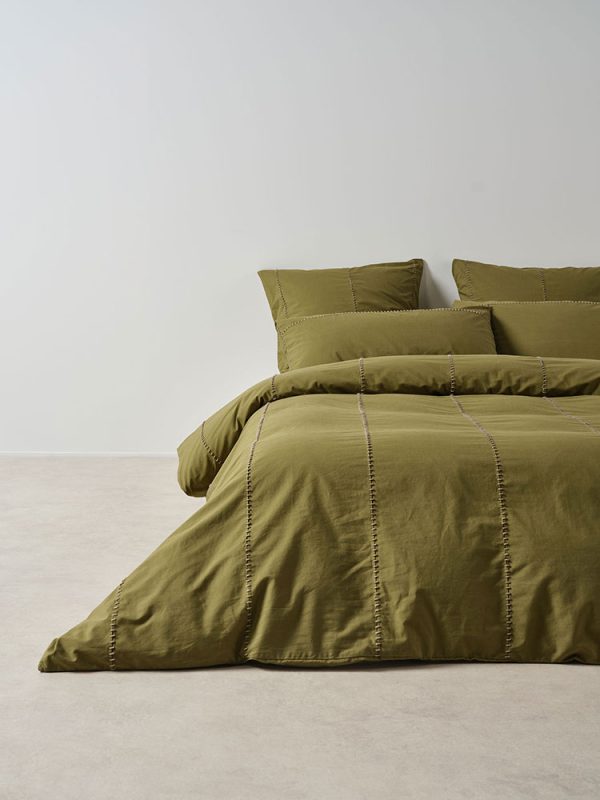 Jerome Olive Duvet Set