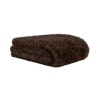 Leopard Mocha Fur Throw