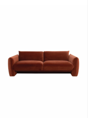 Leuven Burnt Sienna Sofa 2 Seater