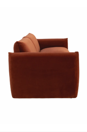 Leuven Burnt Sienna Sofa 2 Seater