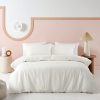 Monroe White Duvet Set
