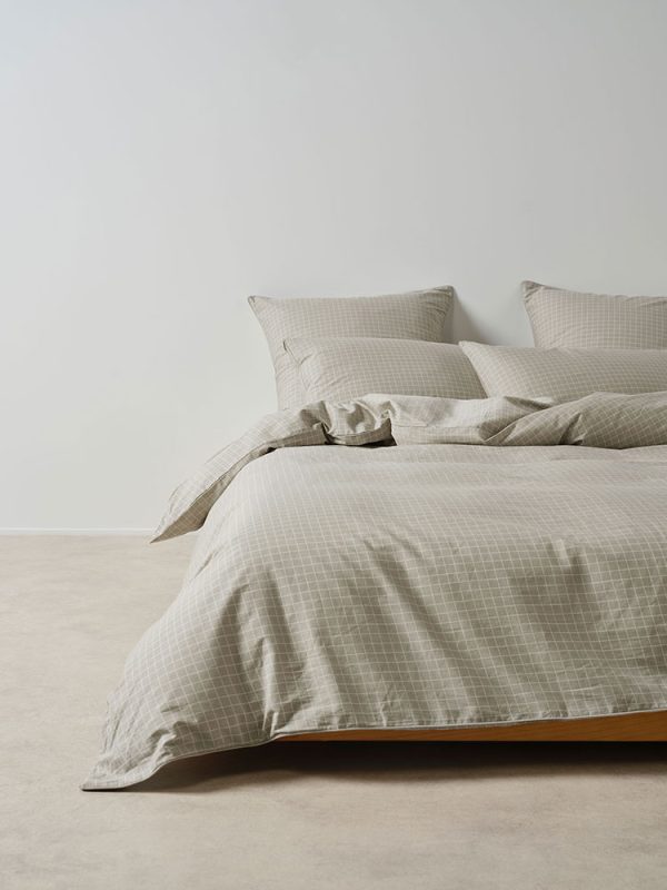 Volley Check Duvet Set