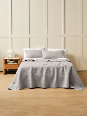 Marceau Grey Coverlet Set