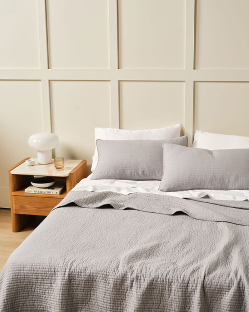 Marceau Grey Coverlet Set