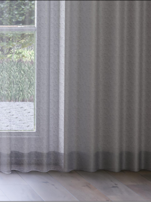 Answer Eyelet Pewter2 Answer Tape Unlined Curtains Various Colours