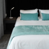 Belfiore Eggshell Plain Blanket