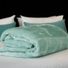 Belfiore Eggshell Plain Blanket