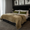 Belfiore Khaki Plain Blanket