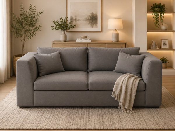 Rex Charcoal 2 Seater