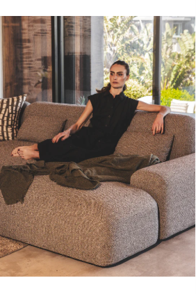 Cove Pristine Cafe AU Lait Modular Sofa