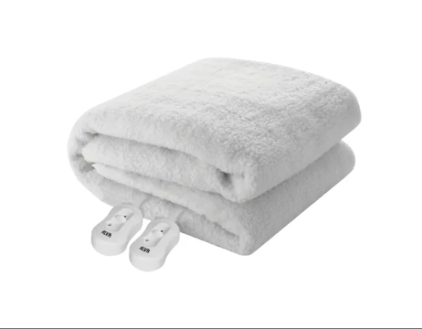 Pure Pleasure Sherpa Fleece Electric Blanket