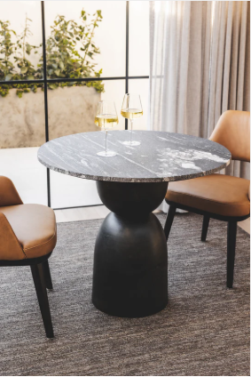 Lisbon Marble Bistro Table