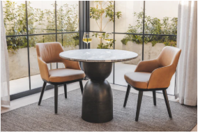 Lisbon Marble Bistro Table