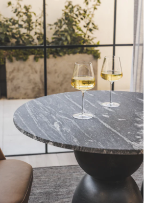 Lisbon Marble Bistro Table