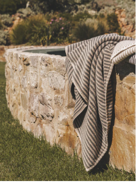 Luxor Stripe Bath Sheets Various