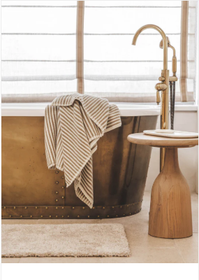 Luxor Stripe Bath Sheets Various