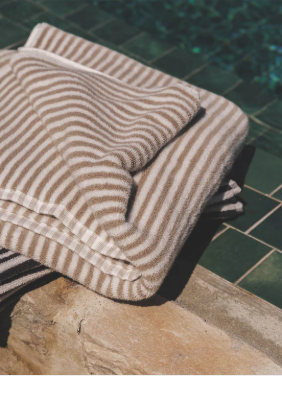 Luxor Stripe Bath Sheets Various