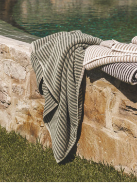 Luxor Stripe Bath Sheets Various