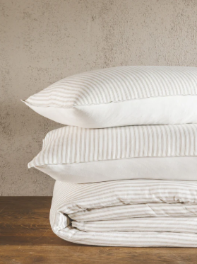 Oxford Linen Duvet Set