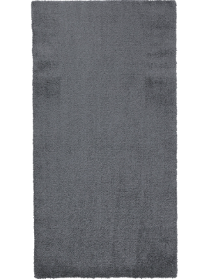 Plush Anthracite Bathmat